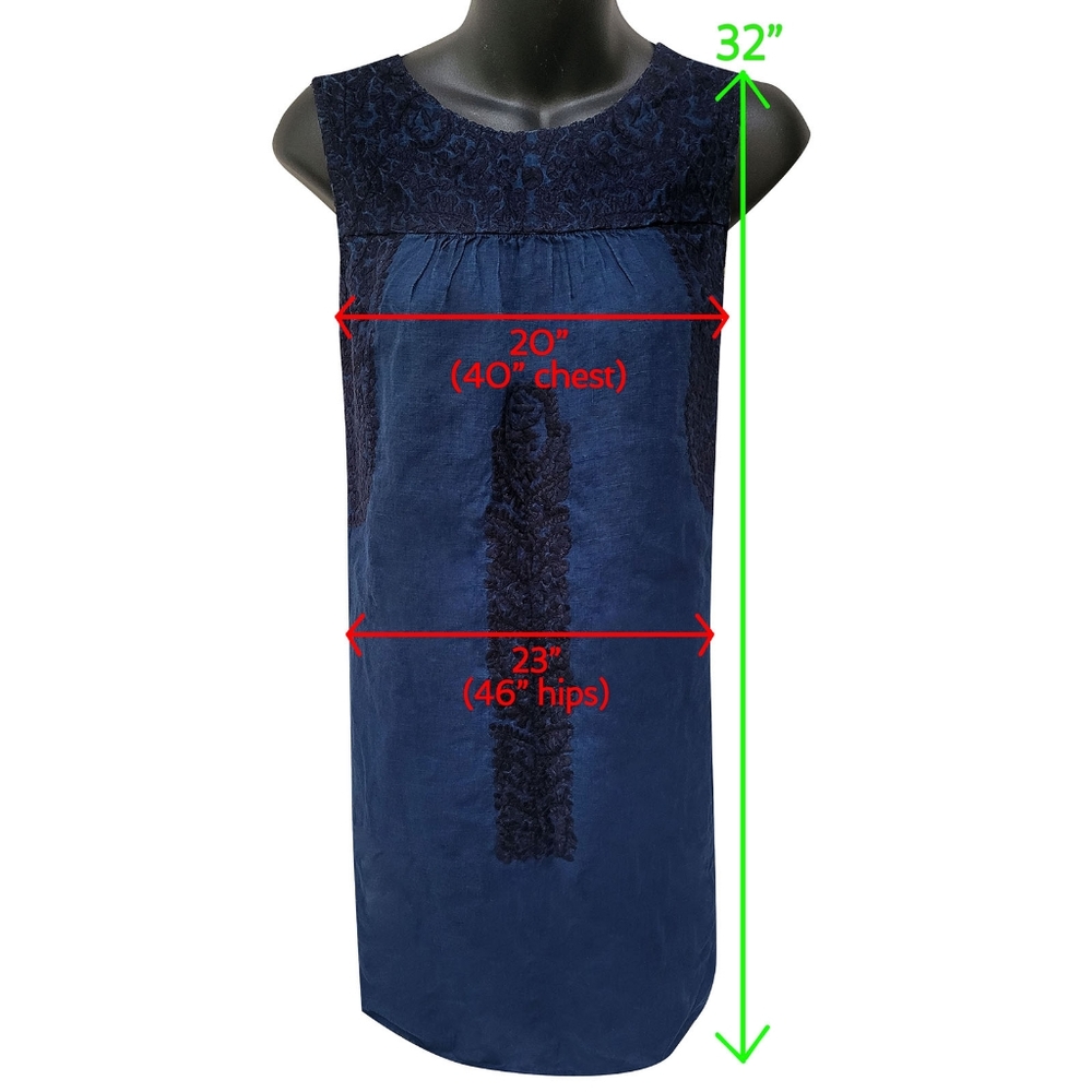 Madewell embroidered dress size M - Picture 2 of 5
